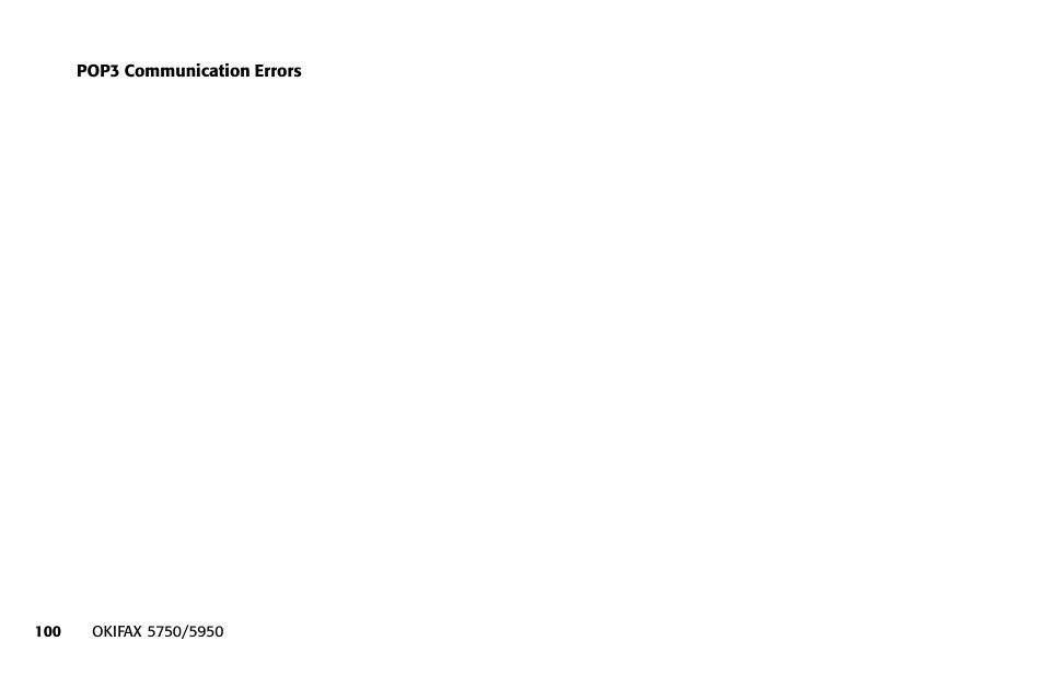 Oki 5950 User Manual | Page 110 / 171