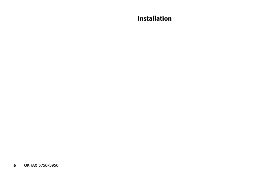 Oki 5950 User Manual | Page 16 / 171