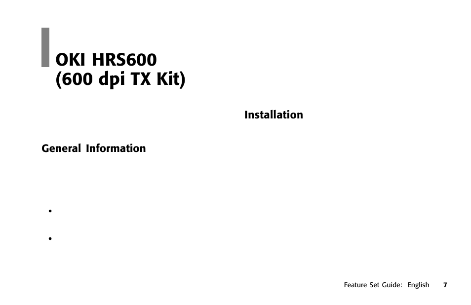 Overview | Oki 5950 User Manual | Page 17 / 171