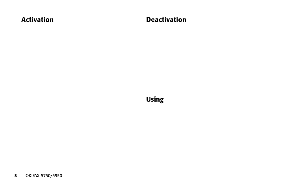 Oki 5950 User Manual | Page 18 / 171