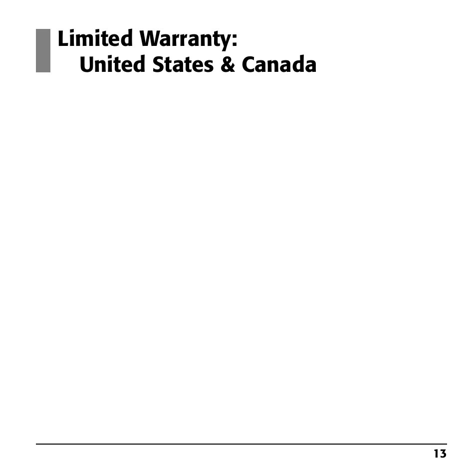 Limited warranty: united states & canada | Oki 70037601 User Manual | Page 13 / 16
