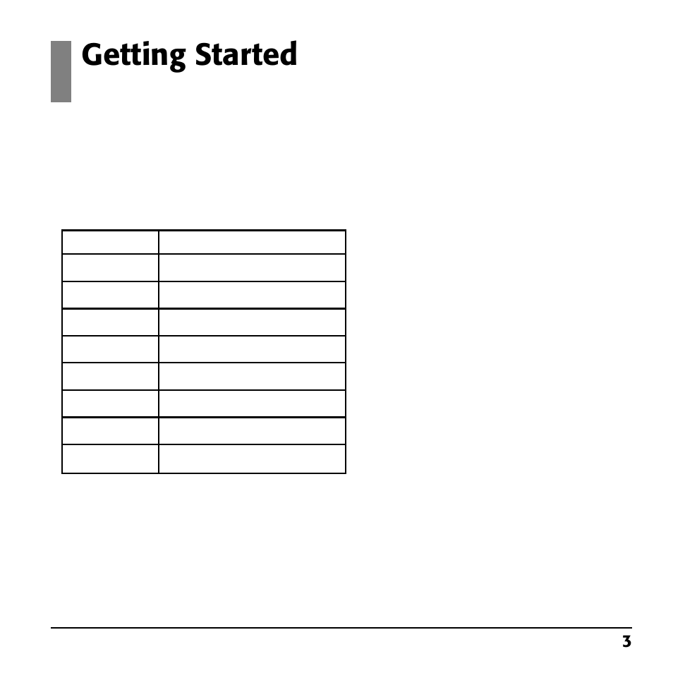 Getting started | Oki 70037601 User Manual | Page 3 / 16