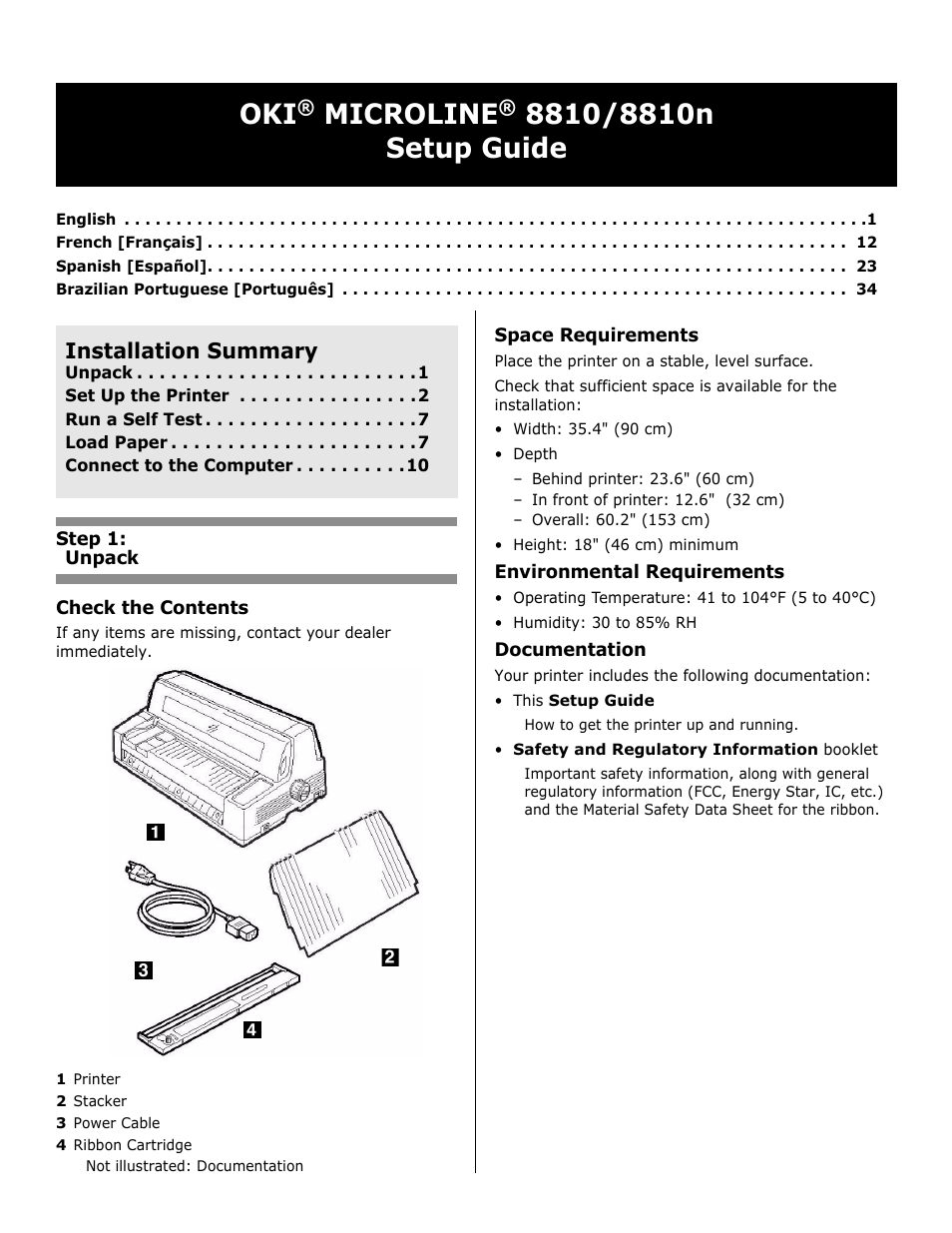 Oki 8810 User Manual | 44 pages