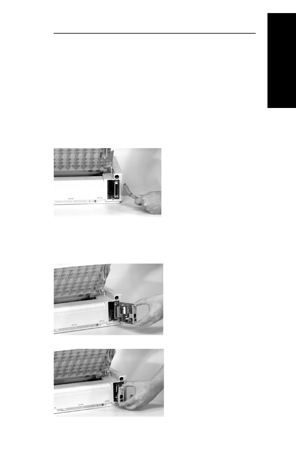 Re-installing the okilan 6120e | Oki 6120E User Manual | Page 17 / 222