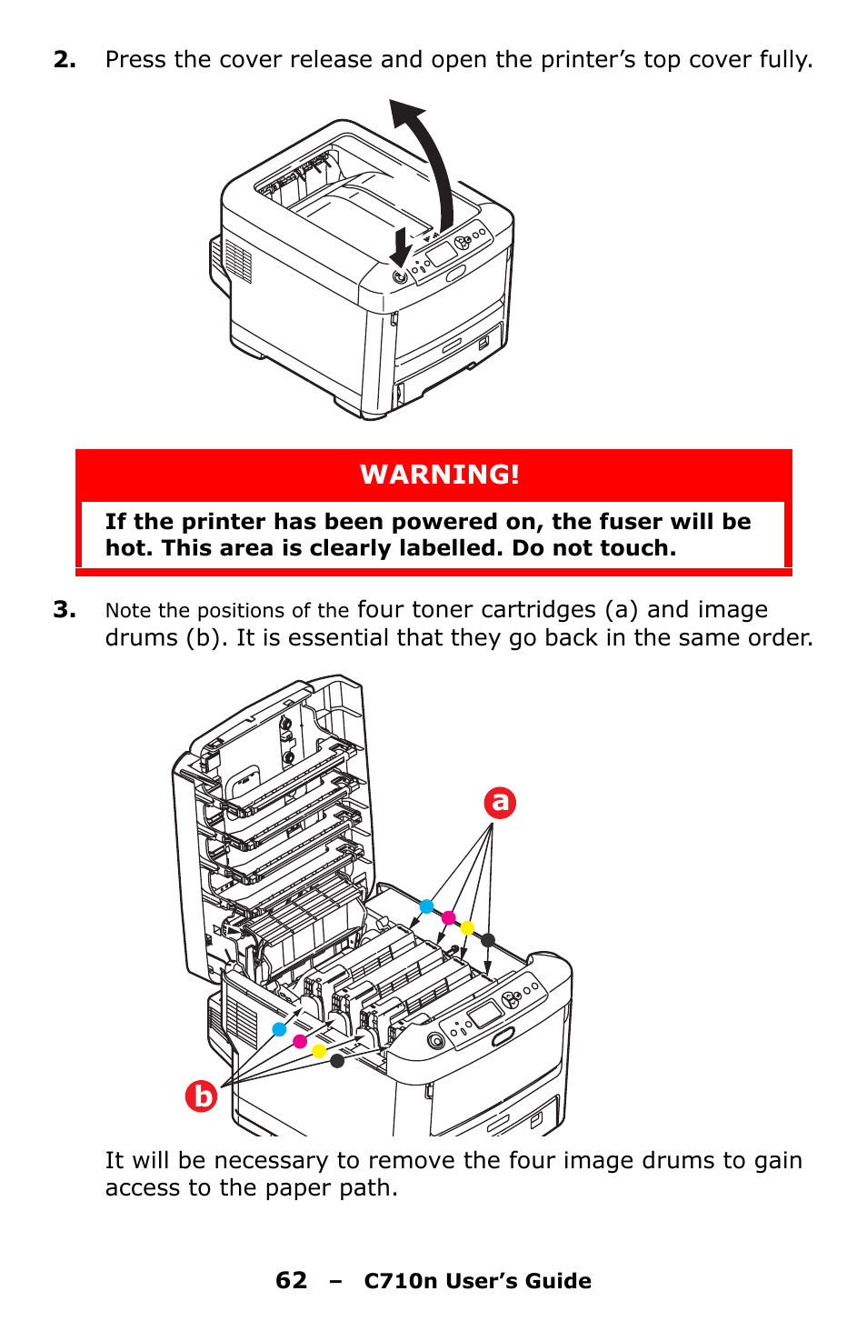 Oki C710n User Manual | Page 62 / 101
