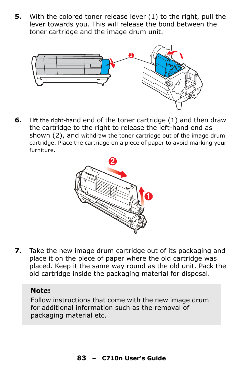 Oki C710n User Manual | Page 83 / 101