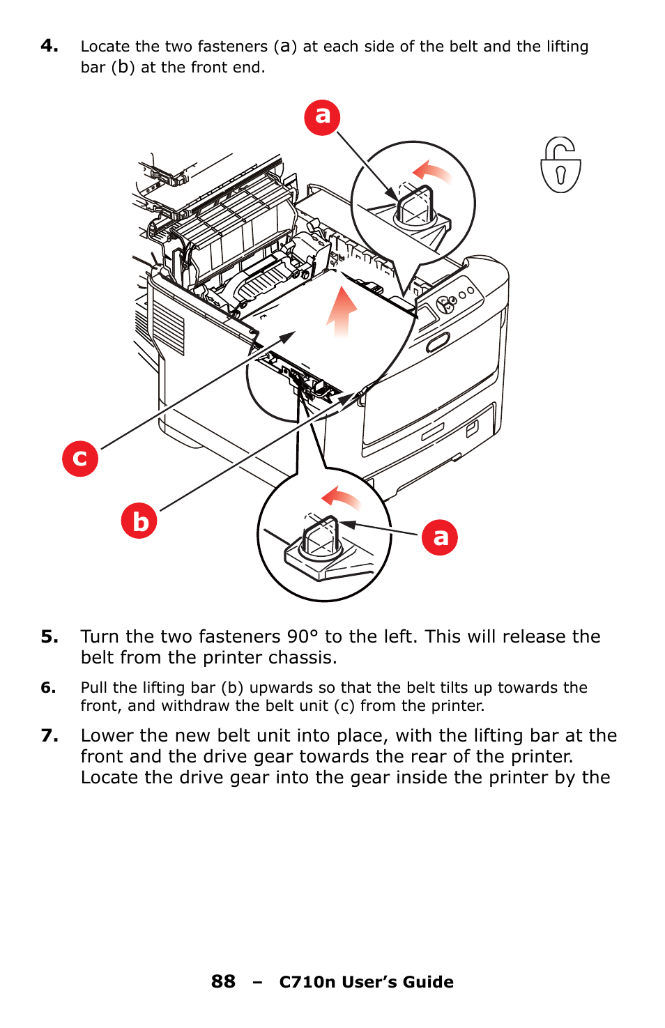 Ab c | Oki C710n User Manual | Page 88 / 101