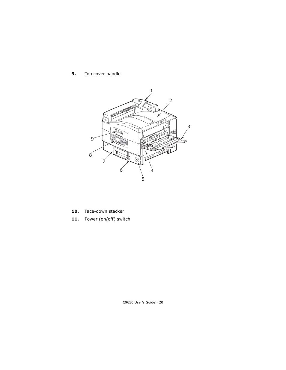 Oki C 9650dn User Manual | Page 20 / 126