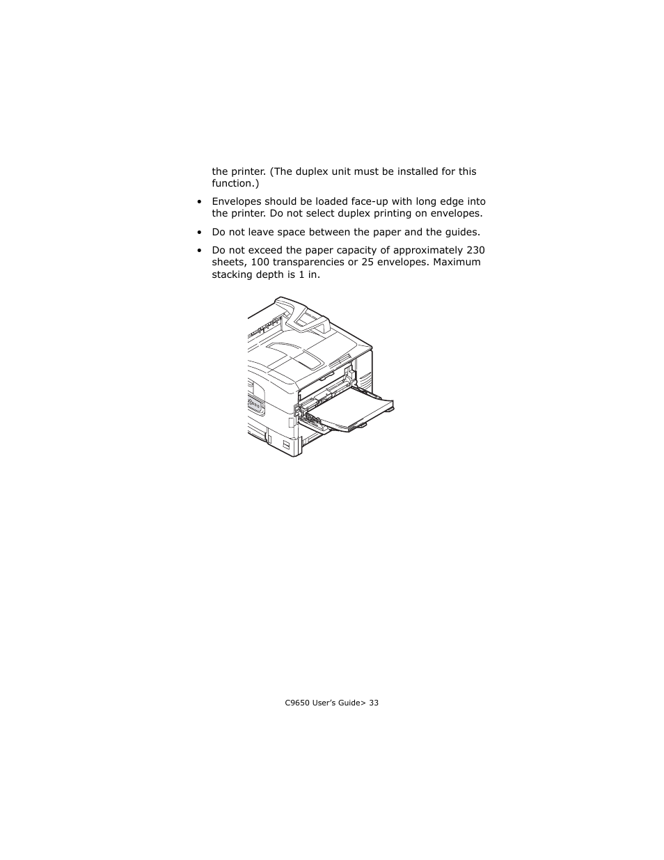 Oki C 9650dn User Manual | Page 33 / 126