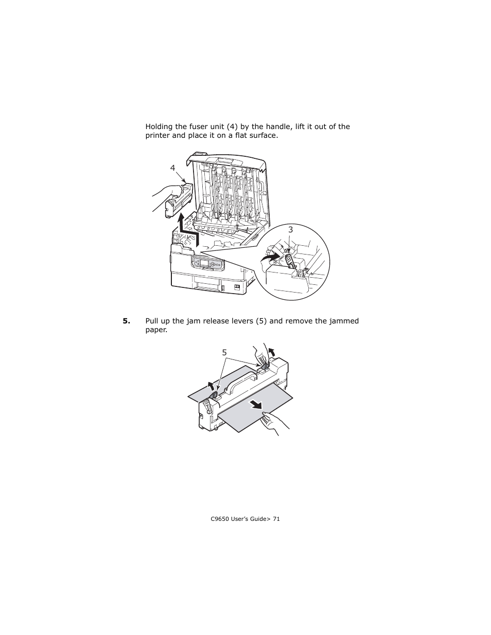 Oki C 9650dn User Manual | Page 71 / 126