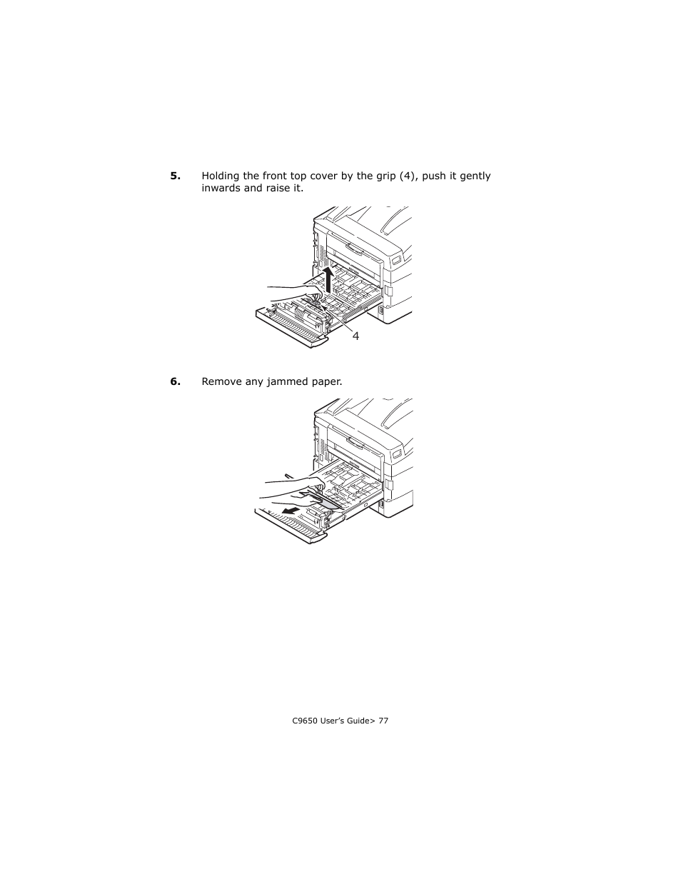 Oki C 9650dn User Manual | Page 77 / 126