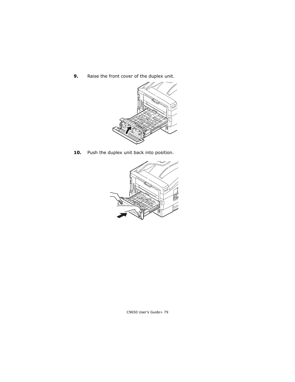 Oki C 9650dn User Manual | Page 79 / 126