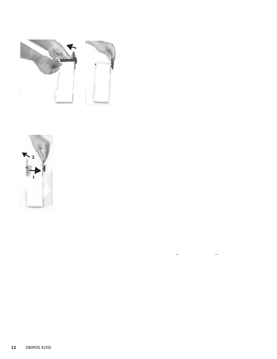 Oki POS 425D User Manual | Page 22 / 137