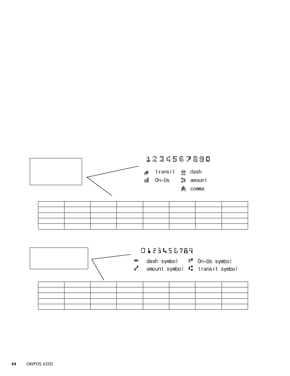 Oki POS 425D User Manual | Page 44 / 137