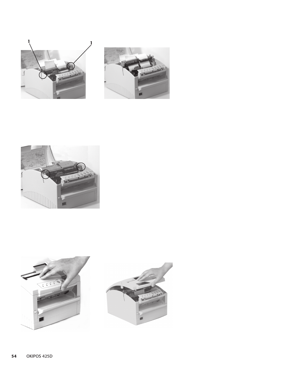 Oki POS 425D User Manual | Page 54 / 137