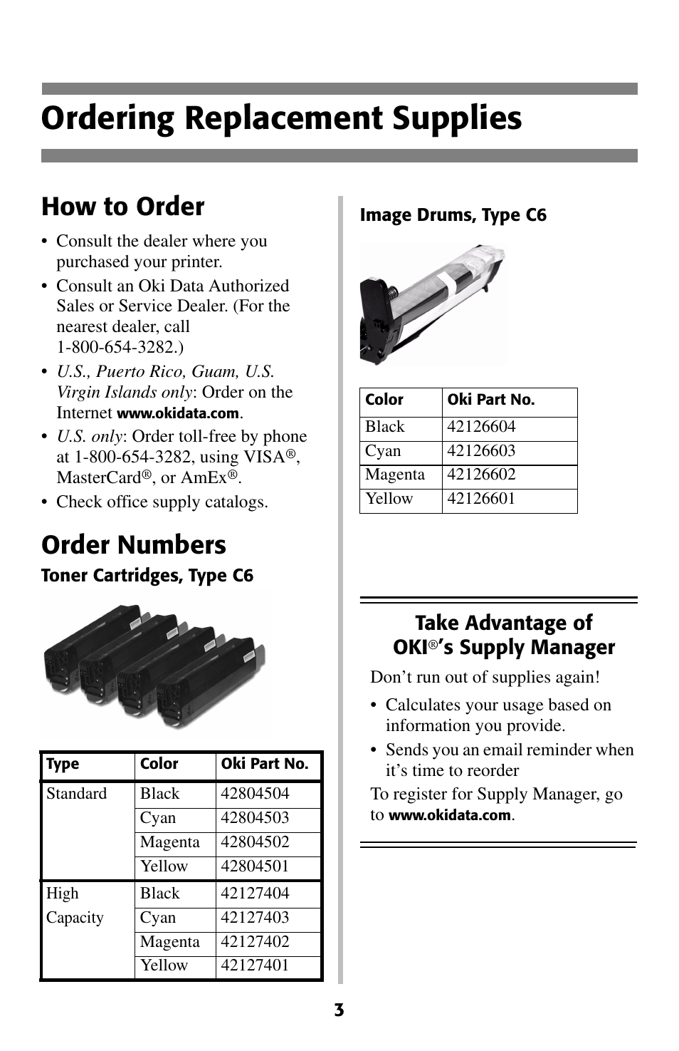 Oki C 5200ne User Manual | Page 4 / 41