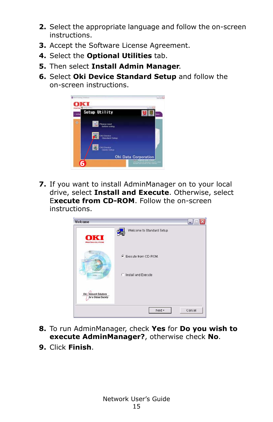 Oki C3600 User Manual | Page 15 / 95