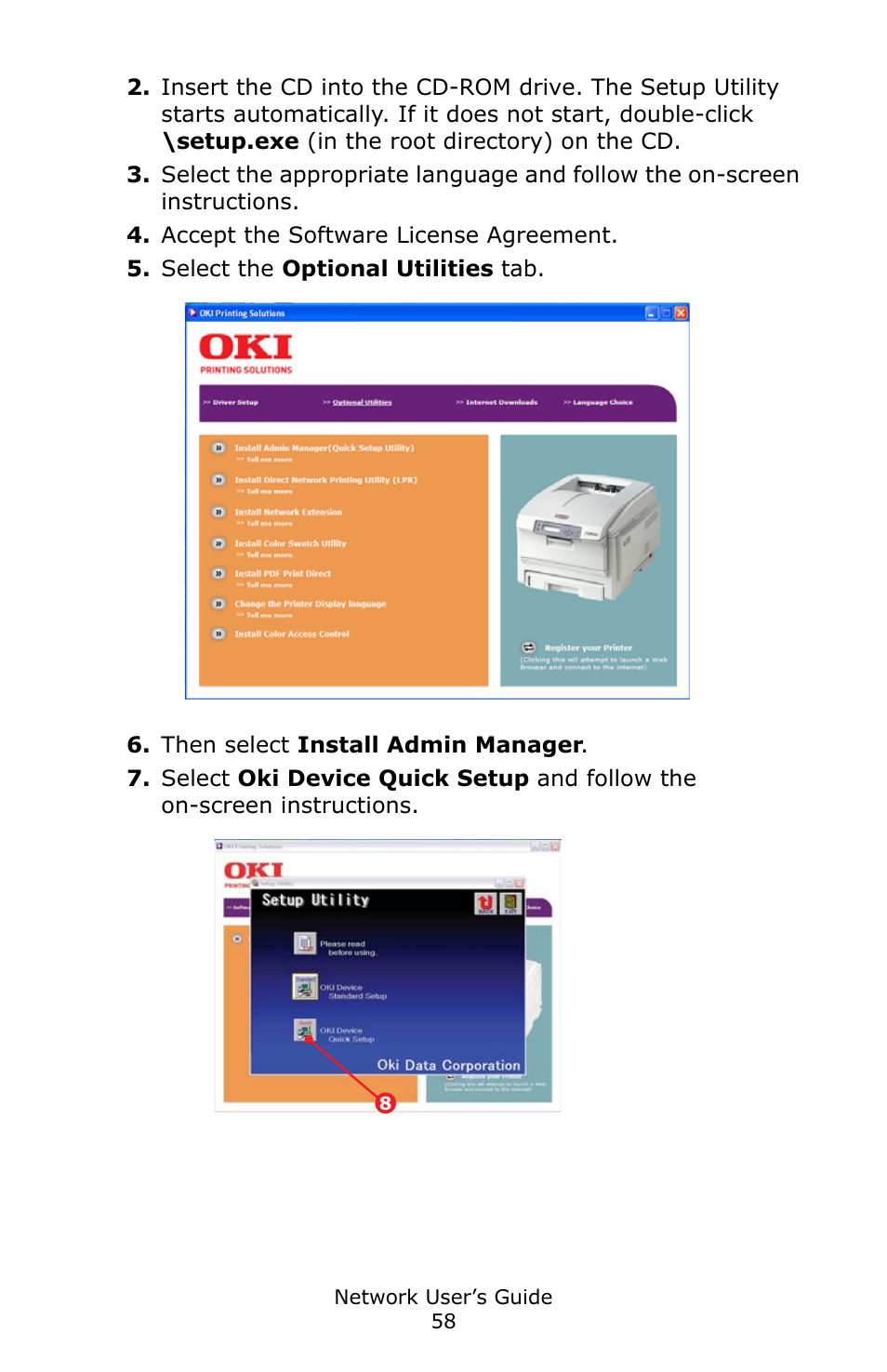 Oki C3600 User Manual | Page 58 / 95