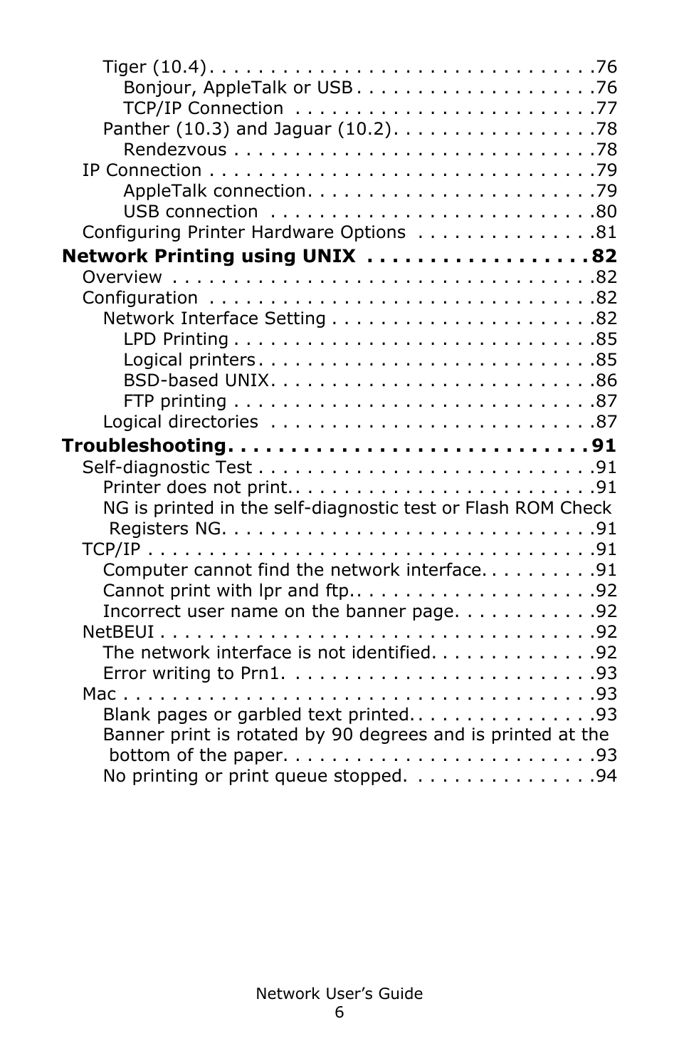 Oki C3600 User Manual | Page 6 / 95