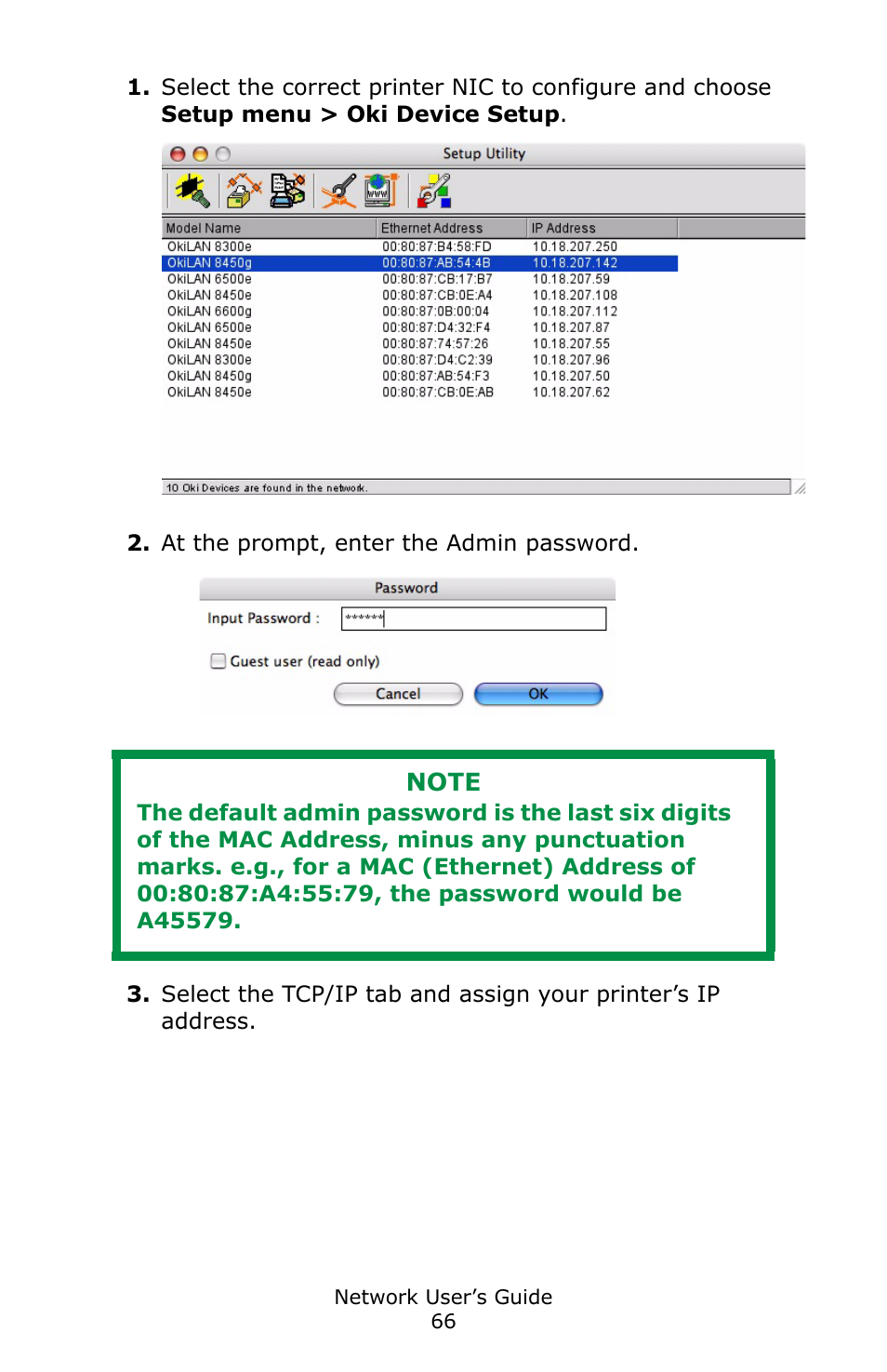 Oki C3600 User Manual | Page 66 / 95