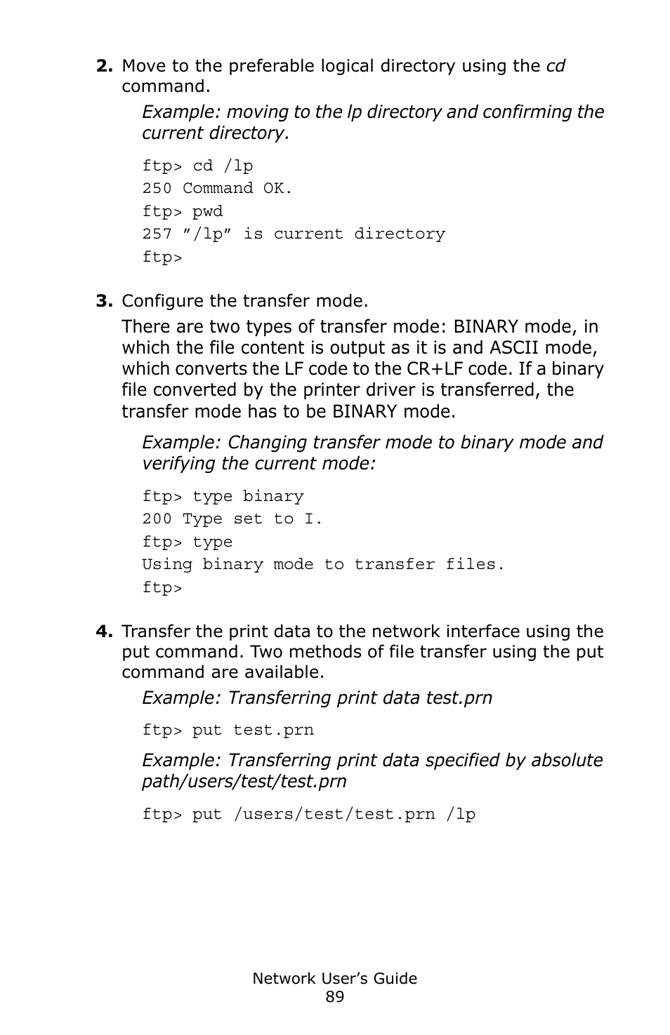 Oki C3600 User Manual | Page 89 / 95