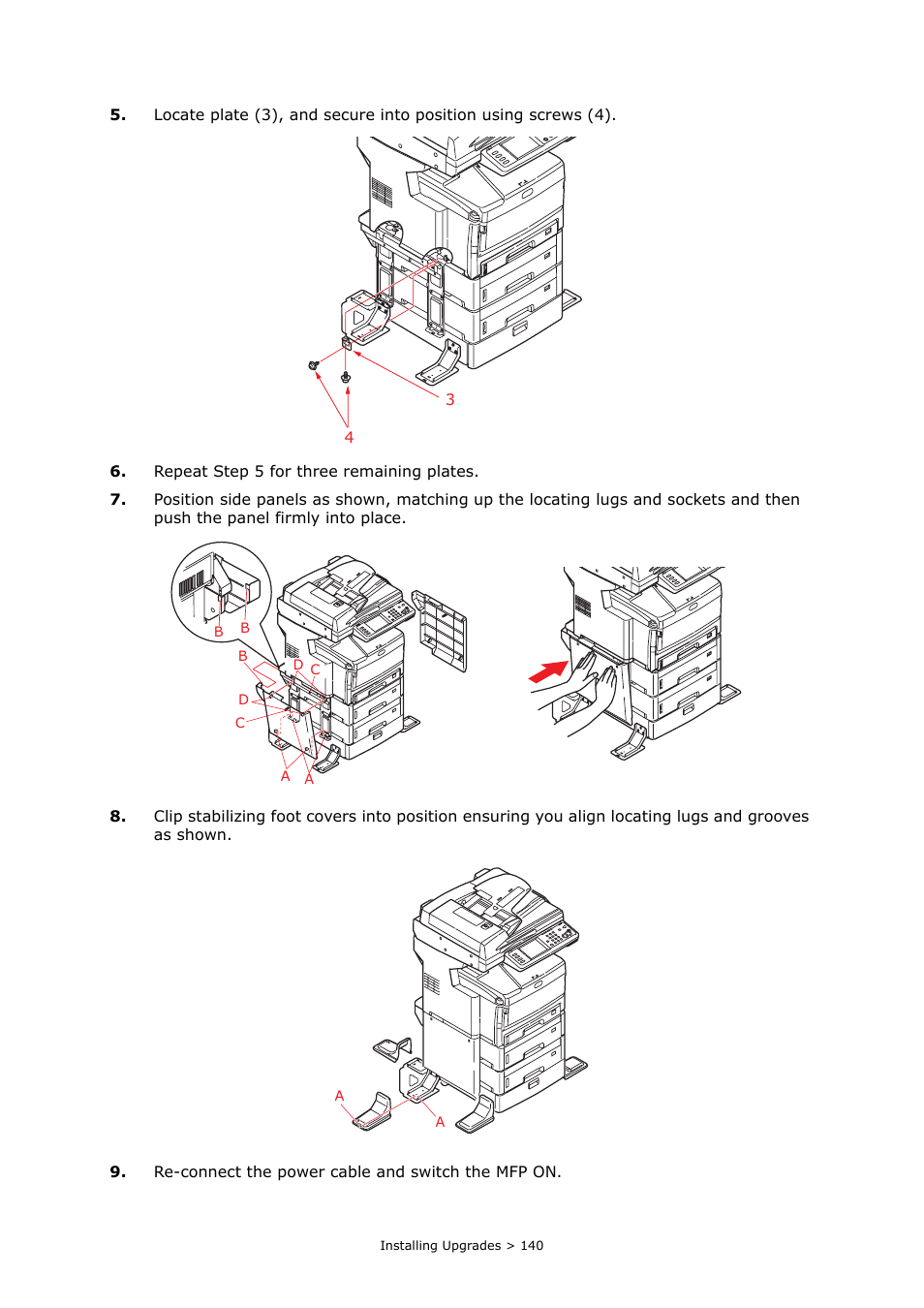 Oki MC860n MFP User Manual | Page 140 / 180