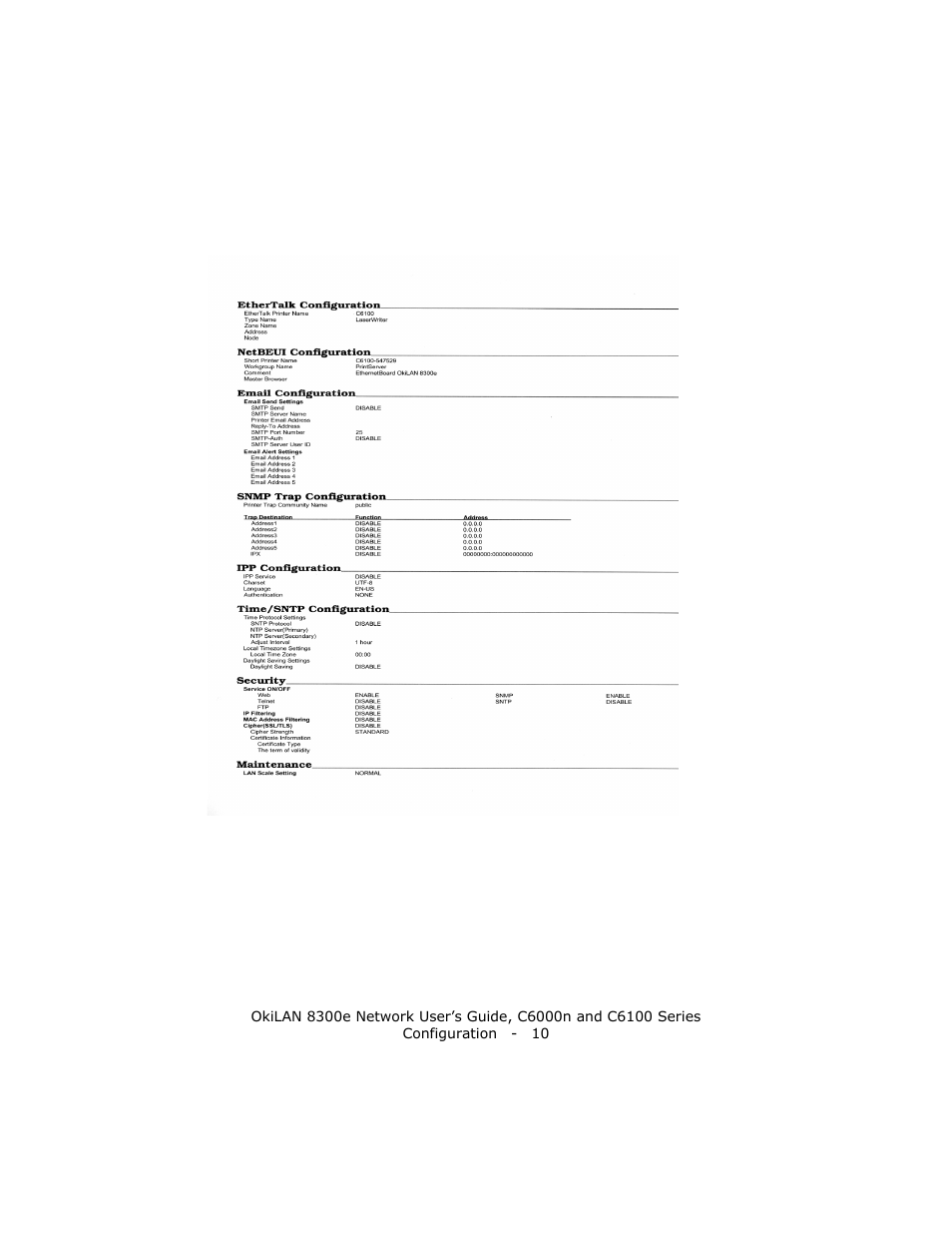 Oki 8300E C6100 User Manual | Page 10 / 129