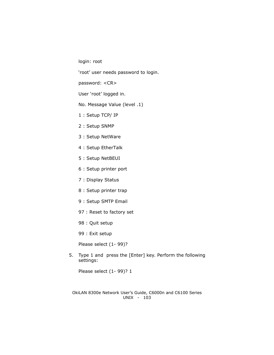 Oki 8300E C6100 User Manual | Page 103 / 129