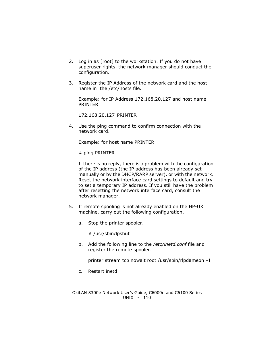Oki 8300E C6100 User Manual | Page 110 / 129