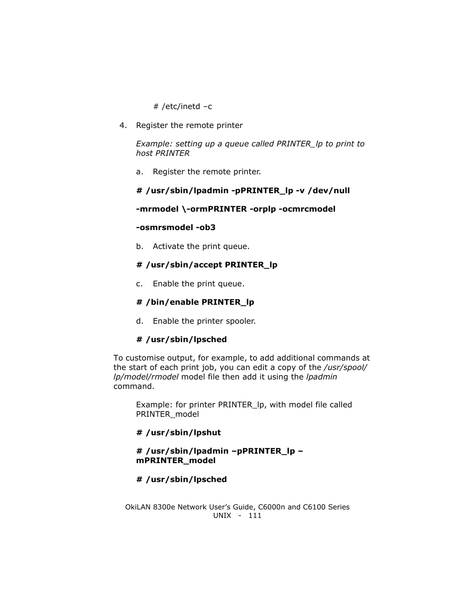 Oki 8300E C6100 User Manual | Page 111 / 129