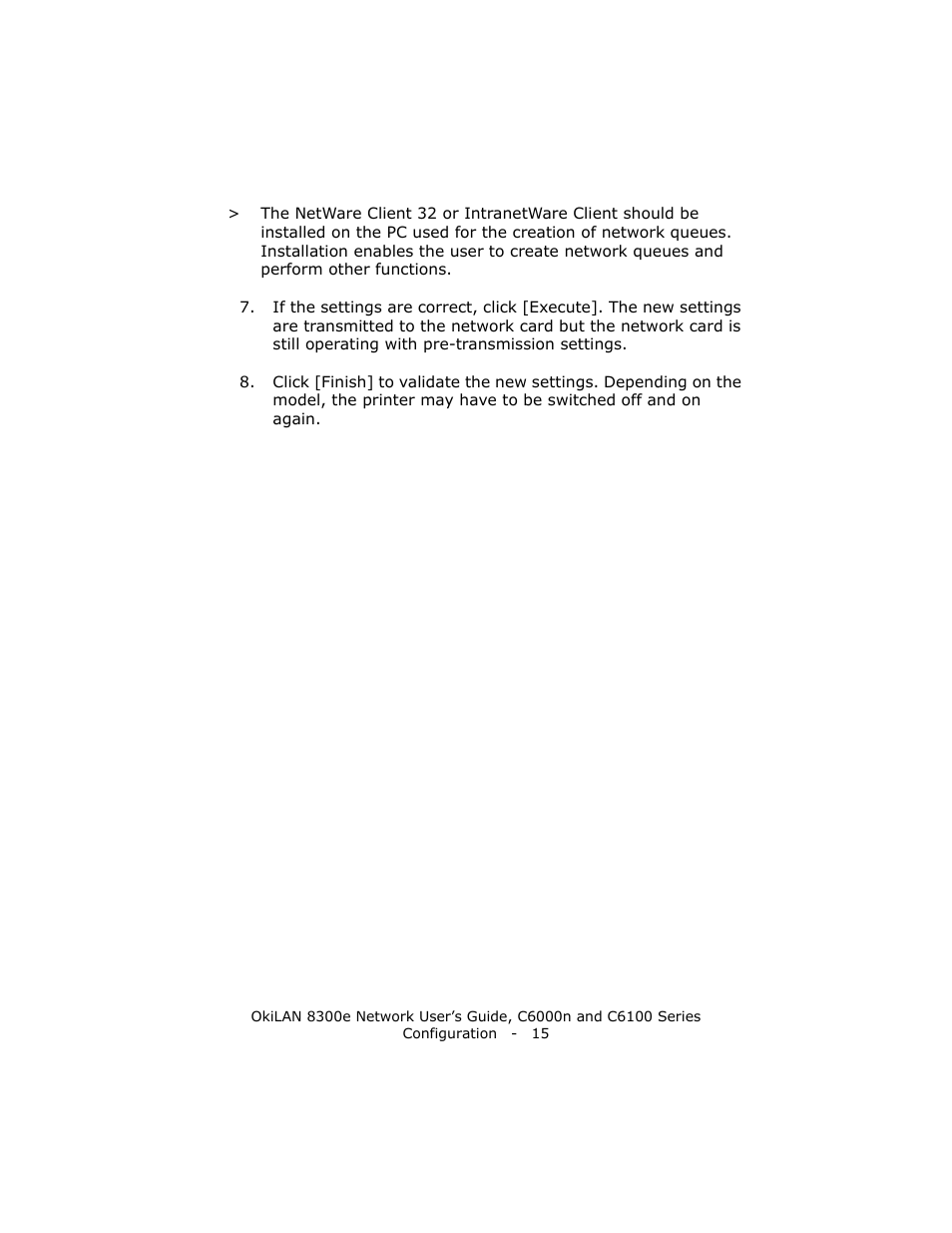 Oki 8300E C6100 User Manual | Page 15 / 129