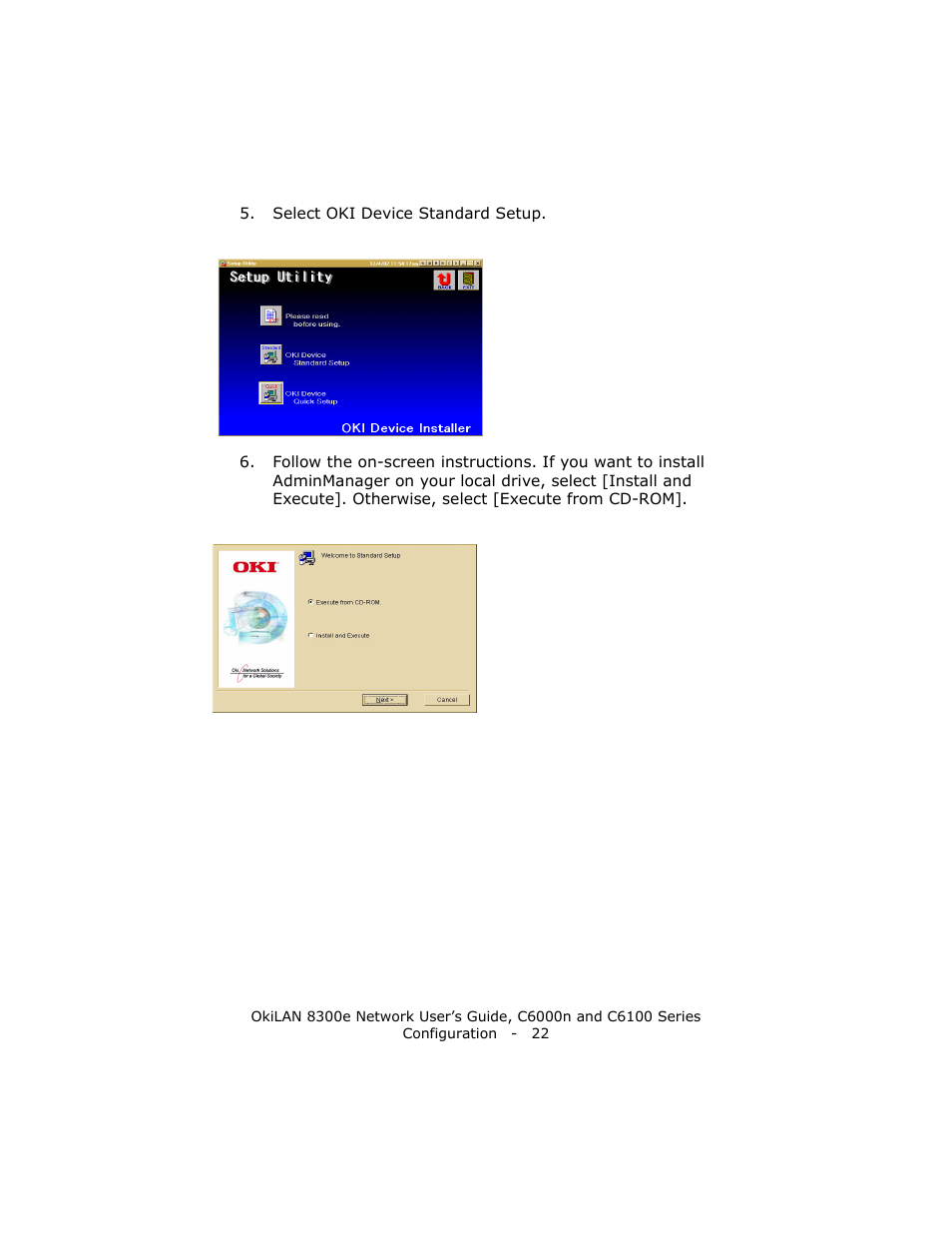 Oki 8300E C6100 User Manual | Page 22 / 129