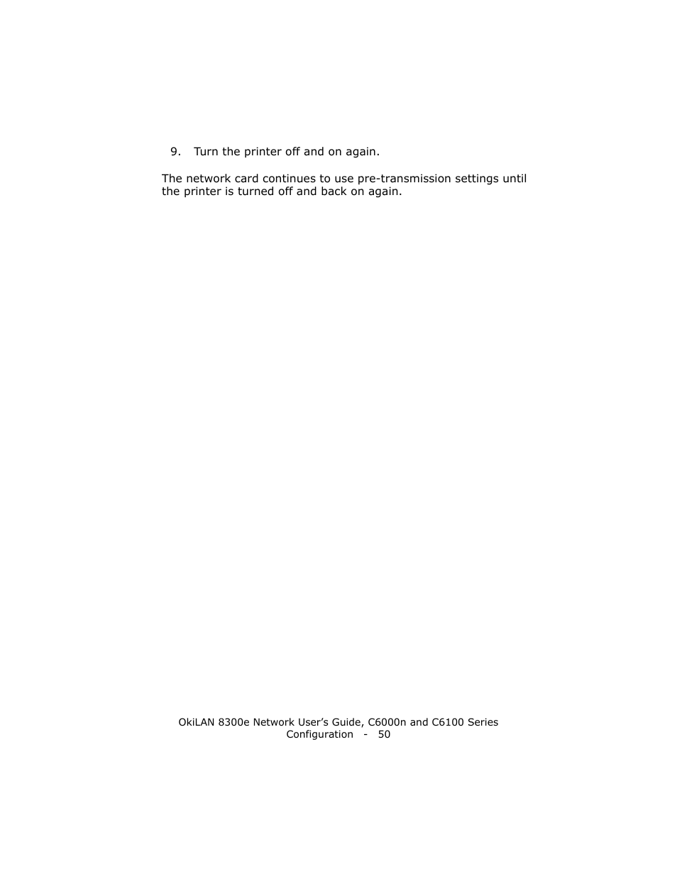 Oki 8300E C6100 User Manual | Page 50 / 129