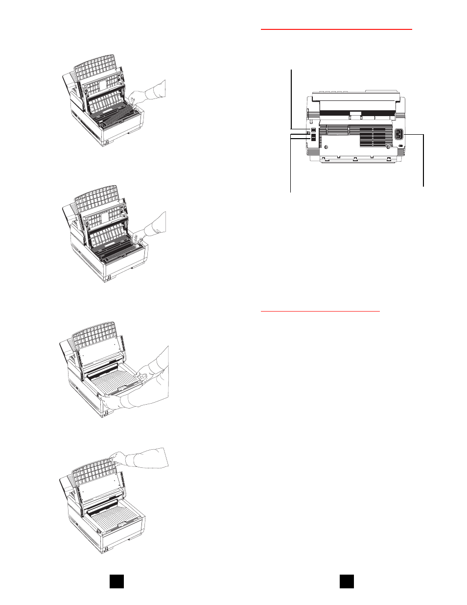 Programming checklist, Connecting your fax machine | Oki 5600 Plus User Manual | Page 6 / 6