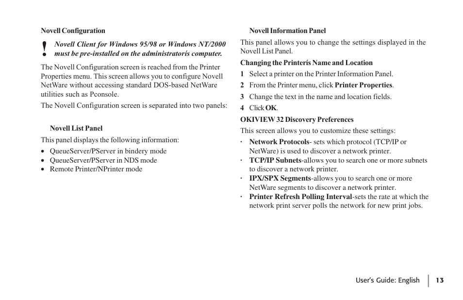 Oki lan 7100e+ User Manual | Page 13 / 50