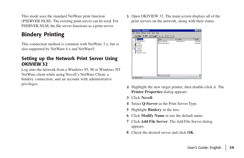 Bindery printing | Oki lan 7100e+ User Manual | Page 39 / 50