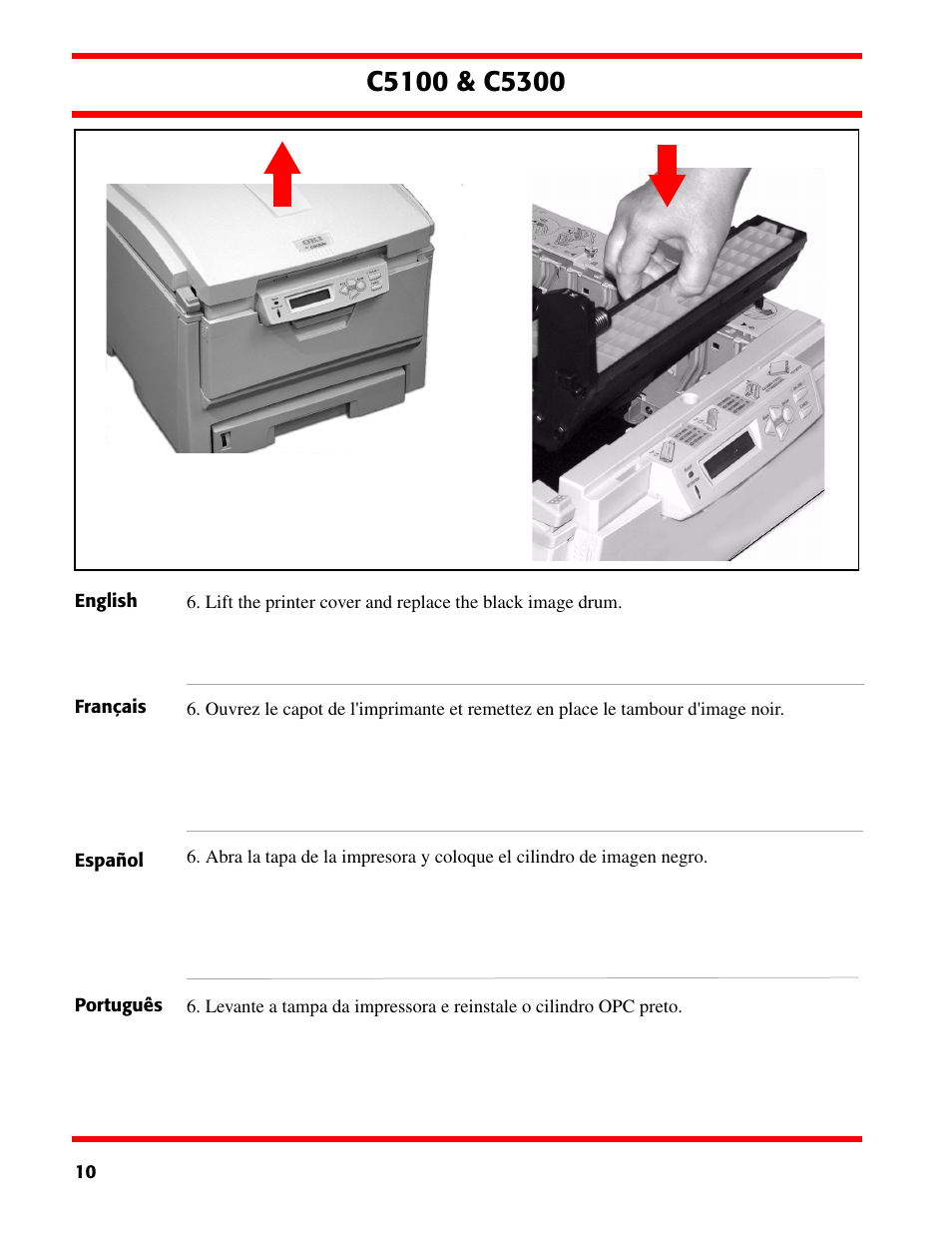 Oki C5300 User Manual | Page 10 / 28