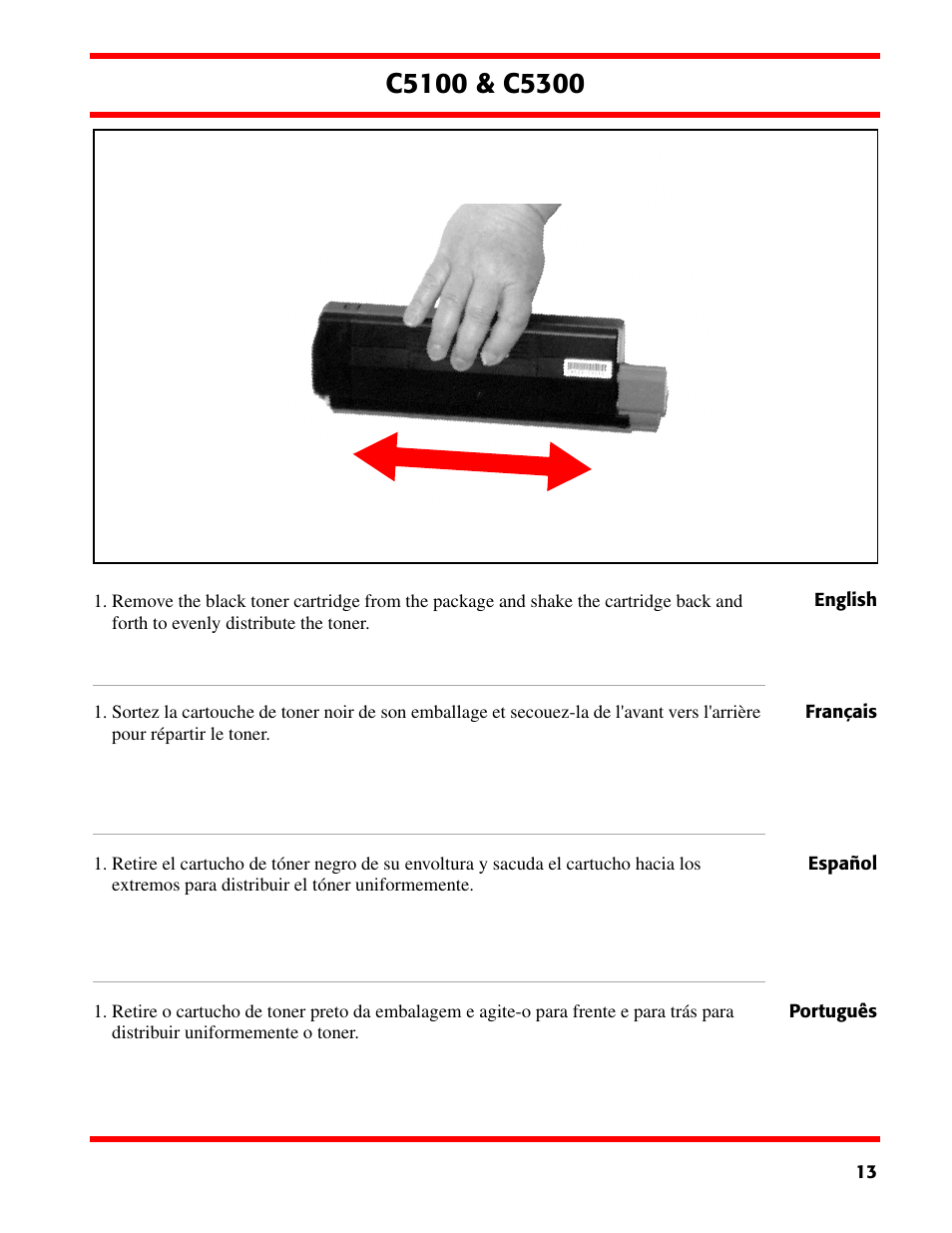 Oki C5300 User Manual | Page 13 / 28