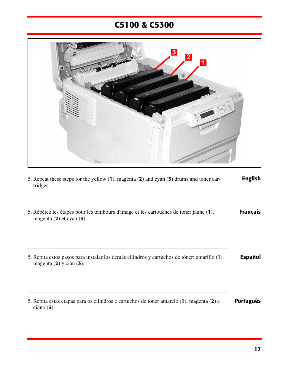 Oki C5300 User Manual | Page 17 / 28