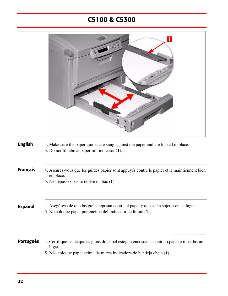 Oki C5300 User Manual | Page 22 / 28