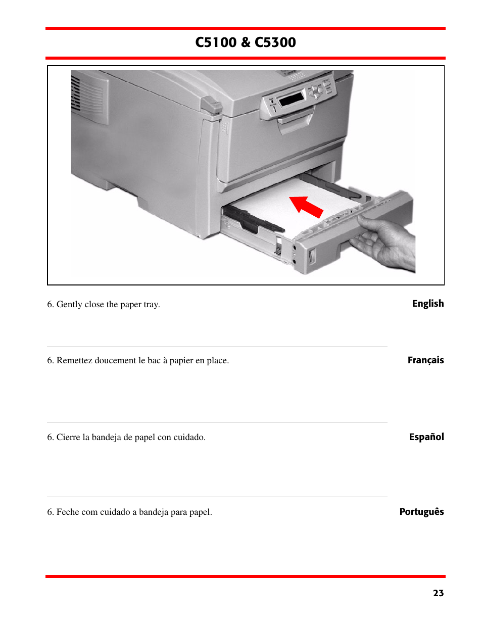 Oki C5300 User Manual | Page 23 / 28