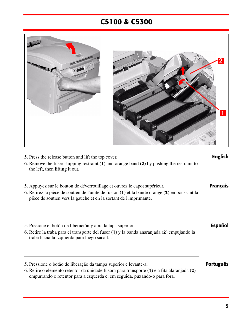 Oki C5300 User Manual | Page 5 / 28