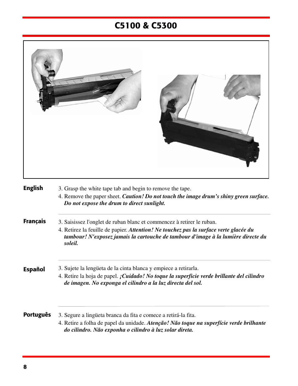 Oki C5300 User Manual | Page 8 / 28