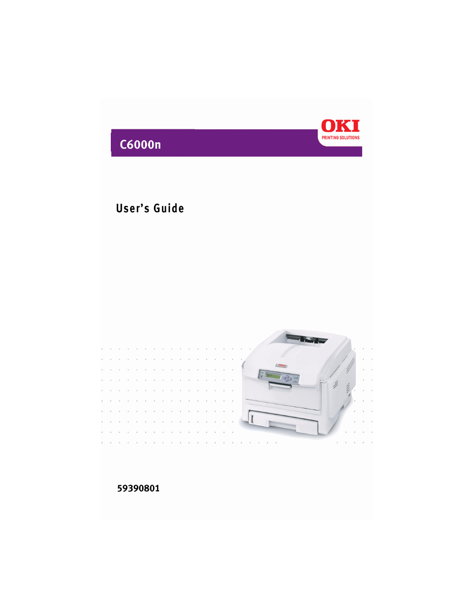 Oki C 6000n User Manual | 324 pages