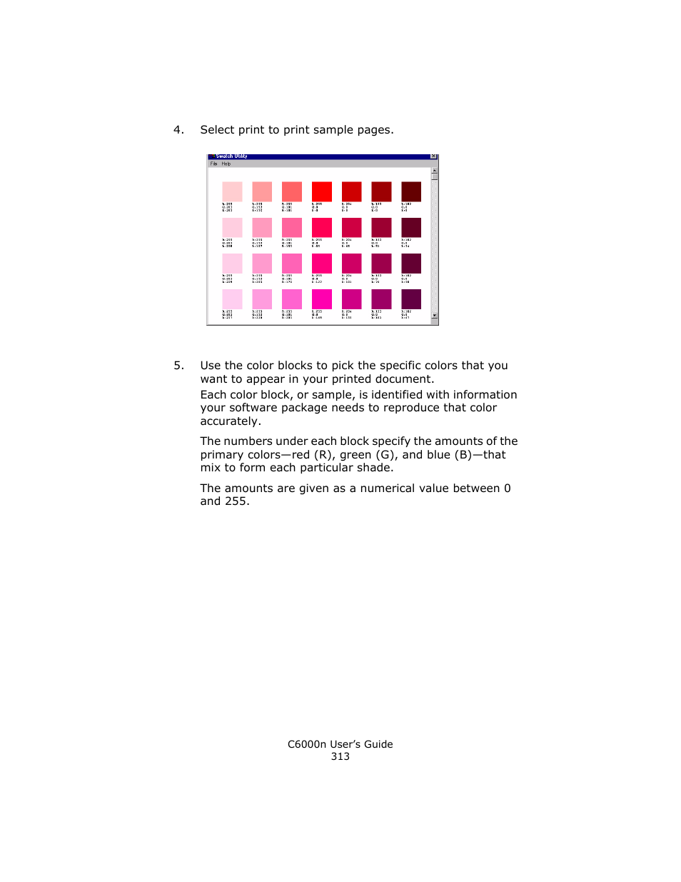 Oki C 6000n User Manual | Page 313 / 324
