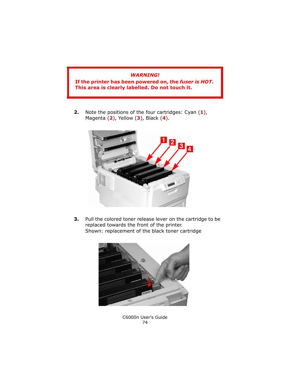 Oki C 6000n User Manual | Page 74 / 324