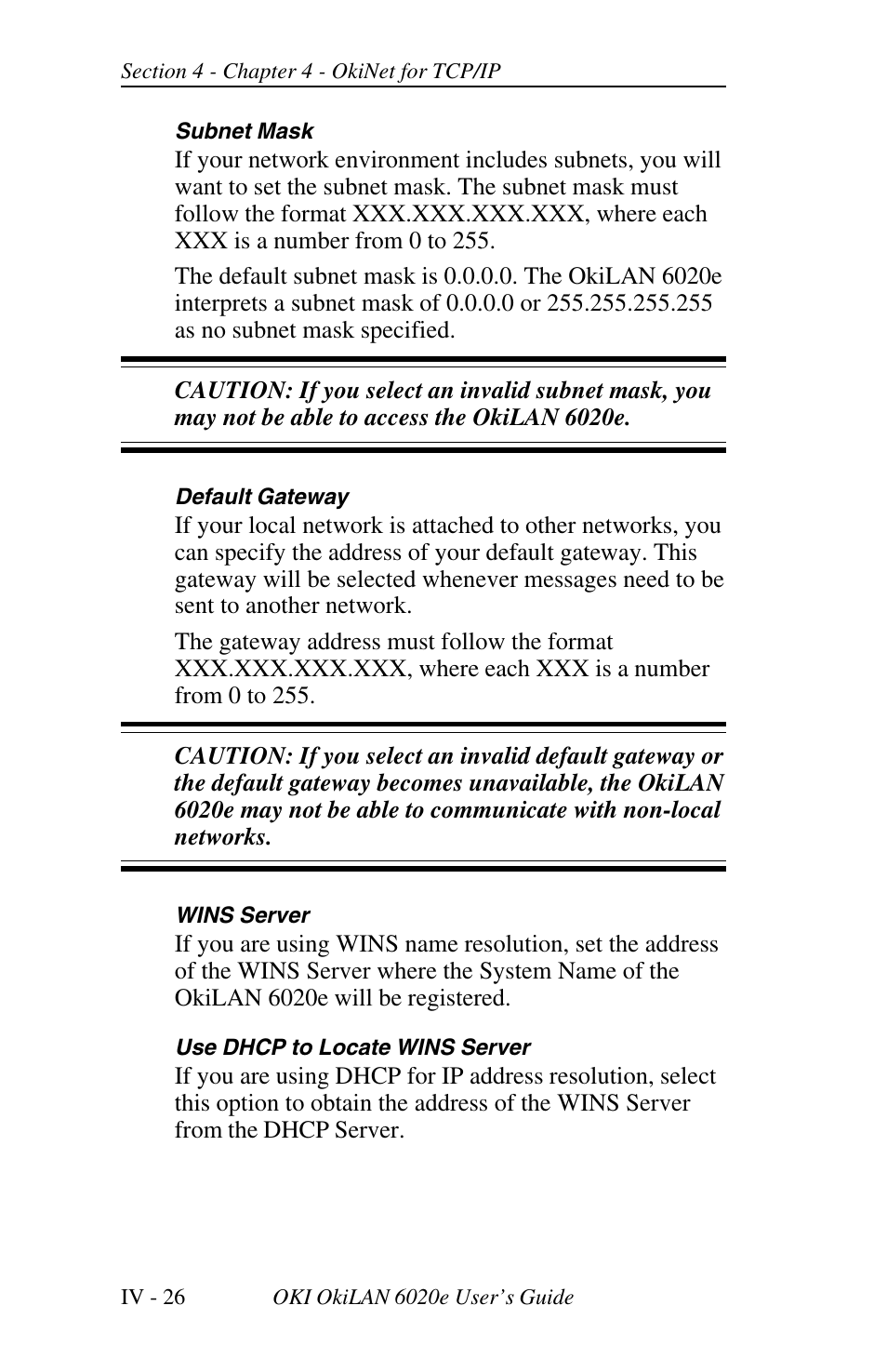 Configuring tcp/ip options, Configuring hp-ux v8.07 for printing | Oki lan 6020E User Manual | Page 108 / 226