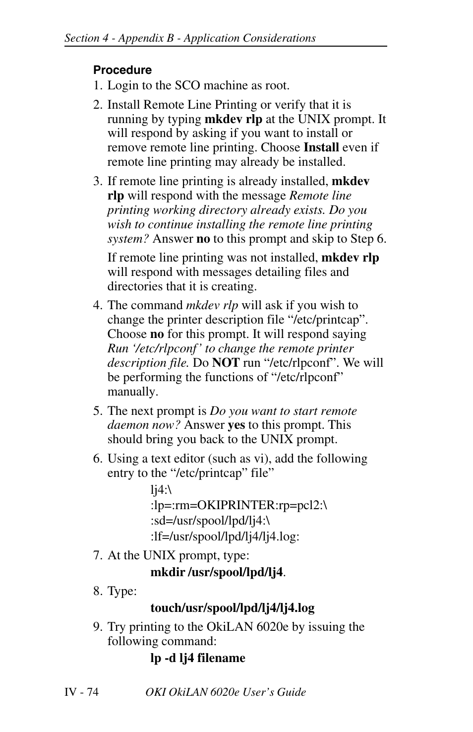 Chapter 1 | Oki lan 6020E User Manual | Page 156 / 226