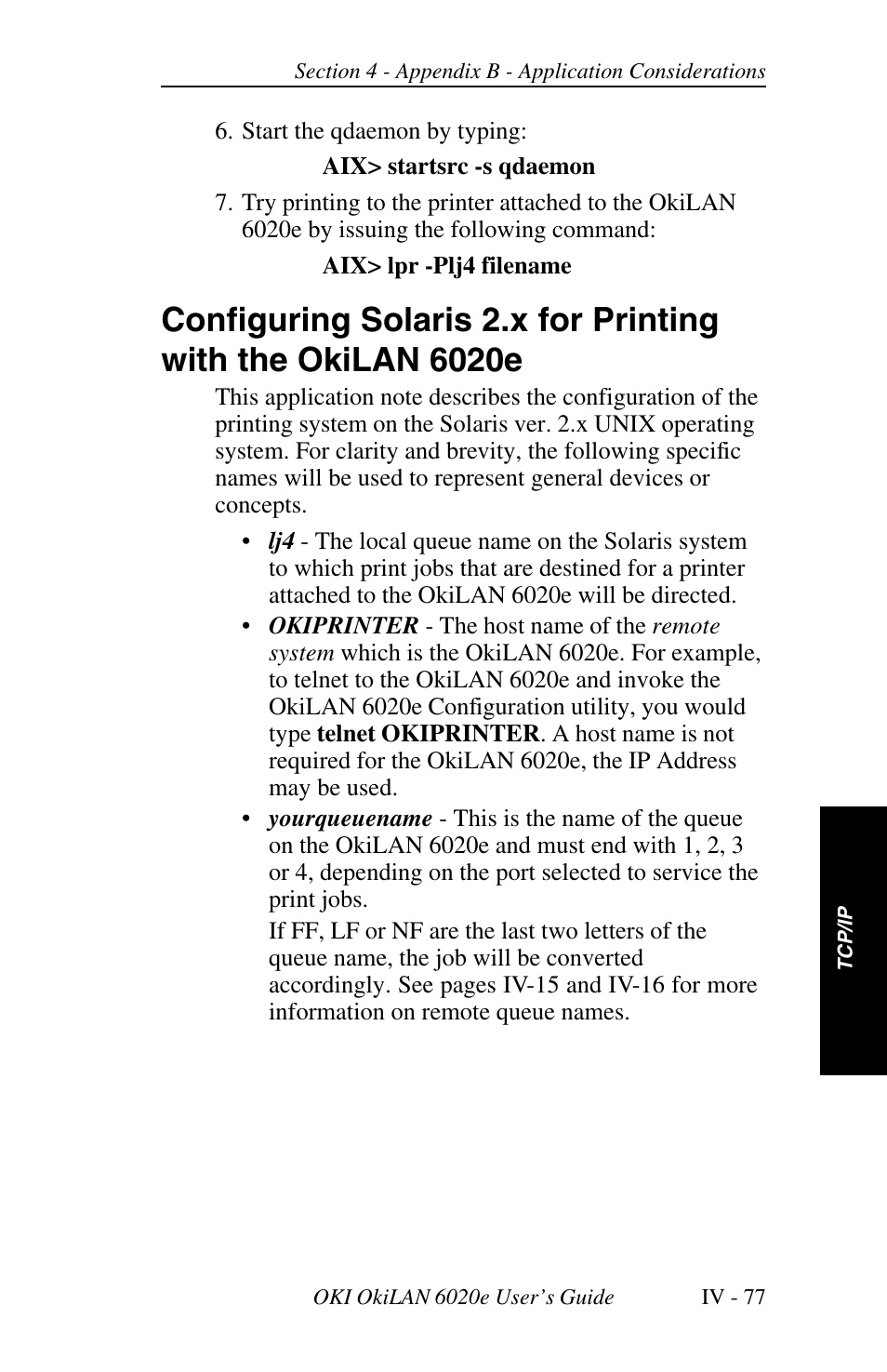 Oki lan 6020E User Manual | Page 159 / 226