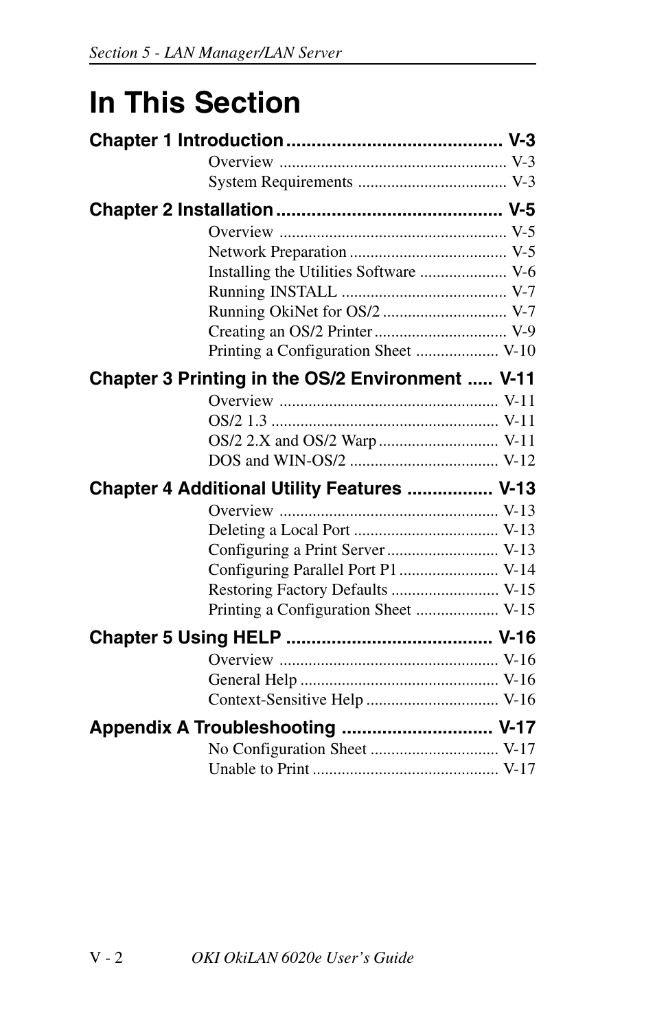 Oki lan 6020E User Manual | Page 166 / 226
